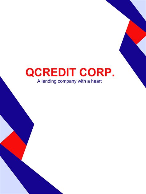 QCREDIT CORP. Company Profile .